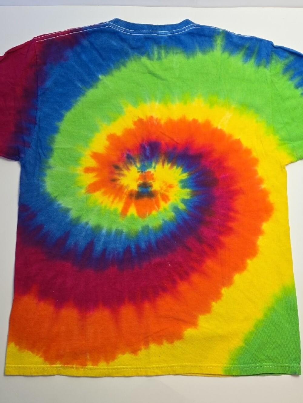 "Where The Heck Is Vancouver" Hanes ComfortSoft Heavyweight Tie-Dye Tee Shirt - Picture 4 of 4